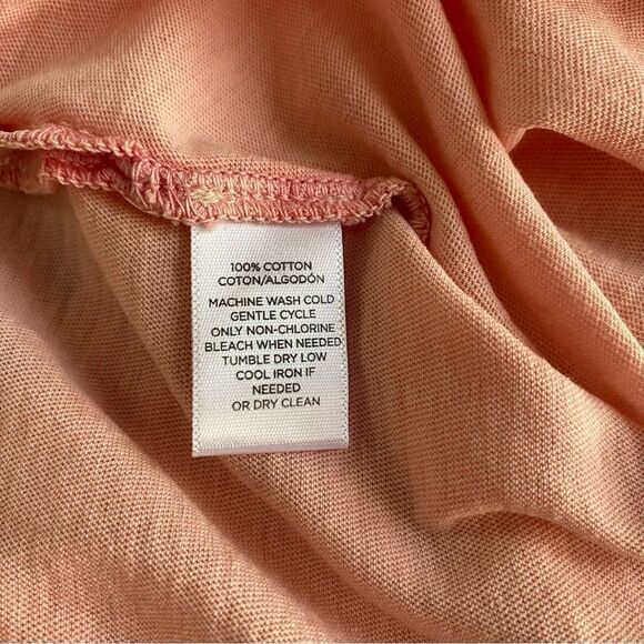Lou & Grey Tank Pink Peach Size S - Picture 5 of 6